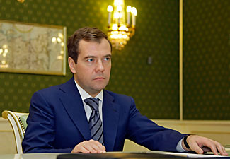 Dmitri Medvedev, Music Lover ENIGMATIC LAWYER: Dmitri Medvedev takes the presidency Wednesday from Vladimir Putin, under whom he's worked for much of the last 15 years. Though holding high positions, he's stayed largely in the background, making him largely unknown to the public. Dmitry Astakhov/AP/