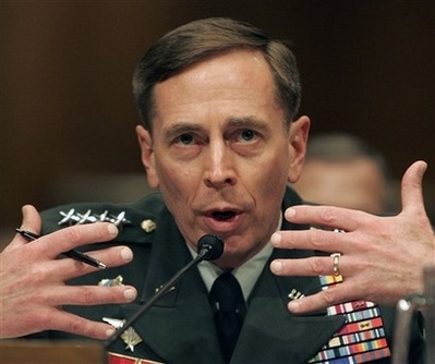 Petraeus Gesturing Photo