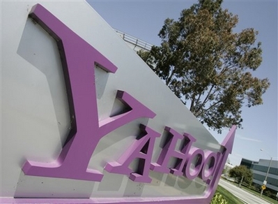 Yahoo Bans Bad Sites from Search Results - This April 30, 2008 file photo shows an exterior view of Yahoo headquarters in Sunnyvale, Calif. Microsoft Corp. has withdrawn its $42.3 billion bid to buy Yahoo Inc., scrapping an attempt to snap up the tarnished Internet icon in hopes of toppling online search and advertising leader Google Inc. The decision to walk away from the deal came Saturday May 3, 2008 after last-ditch efforts to negotiate a mutually acceptable sale price proved unsuccessful.
(AP Photo/Paul Sakuma, File)