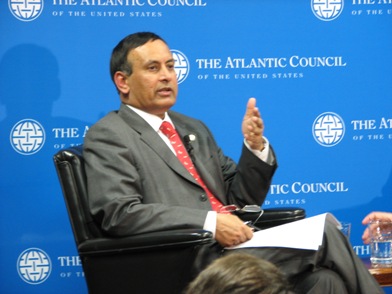 Pakistan Ambassador Hussein Haqqani Atlantic Council Photo
