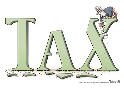 Tax Cuts Cartoon