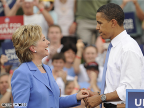 Clinton Obama Unity Photo