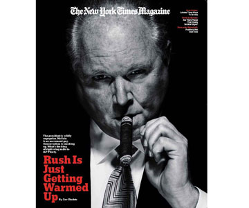 Rush Limbaugh Just Getting Warmed Up, Signs $400 million contract