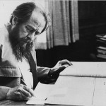 Associated Press  Mr. Solzhenitsyn at work in the Hoover Library in Stanford in 1976