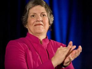 Arizona Gov. Janet Napolitano has been chosen to be secretary of the vast and troubled Department of Homeland Security. Photo: AP 