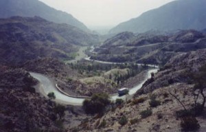 The Khyber Pass from the Pakistan side