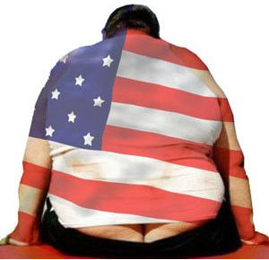 Fat American graphic