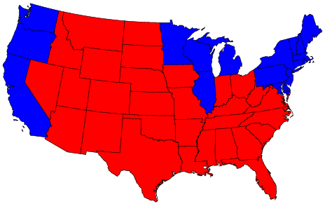 2004 election state by state