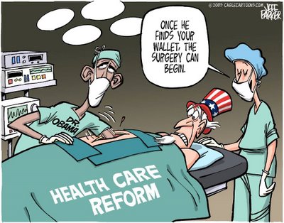 Obama Health Plan Cartoon Jeff Parker