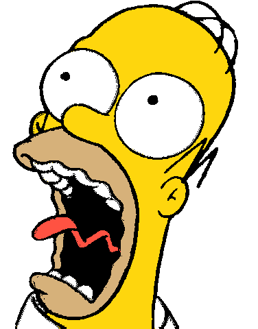 Screaming Homer