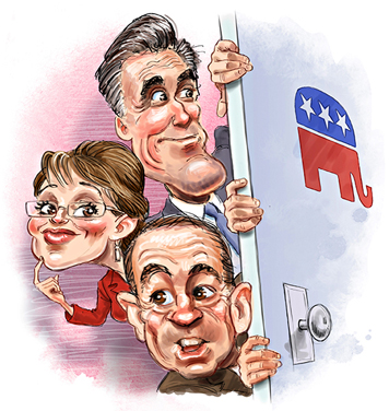 huckabee-romney-palin-cartoon