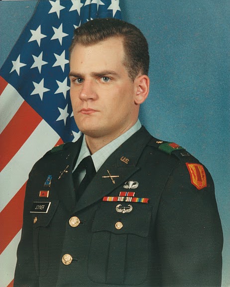 This is me as a 2nd Lieutenant, taken well after our return to Babenhausen, Germany from Operation Desert Storm in April 1991.  It was several months before the ceremony awarding our Bronze Stars, even though they were dated April 29.