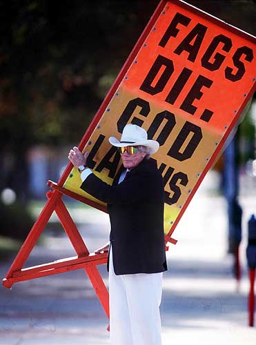 Fred Phelps God Hates Fags