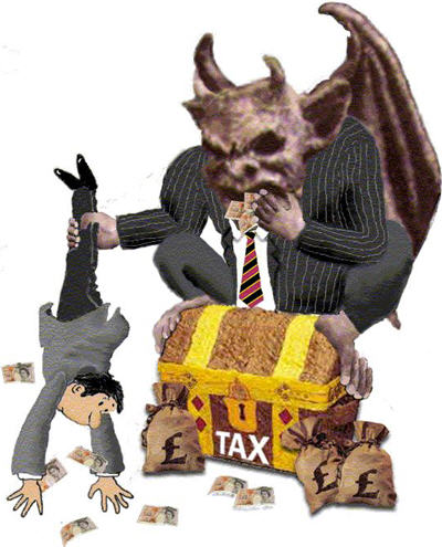 tax-shakedown-devil