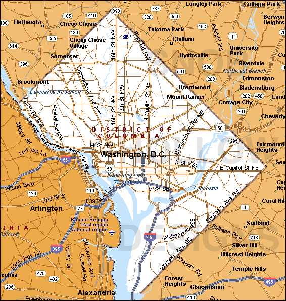 washington-dc-map