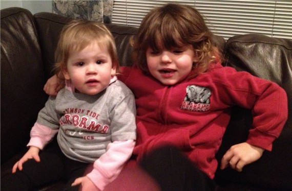 2013 Winter Katie and Ellie BCS National Championship